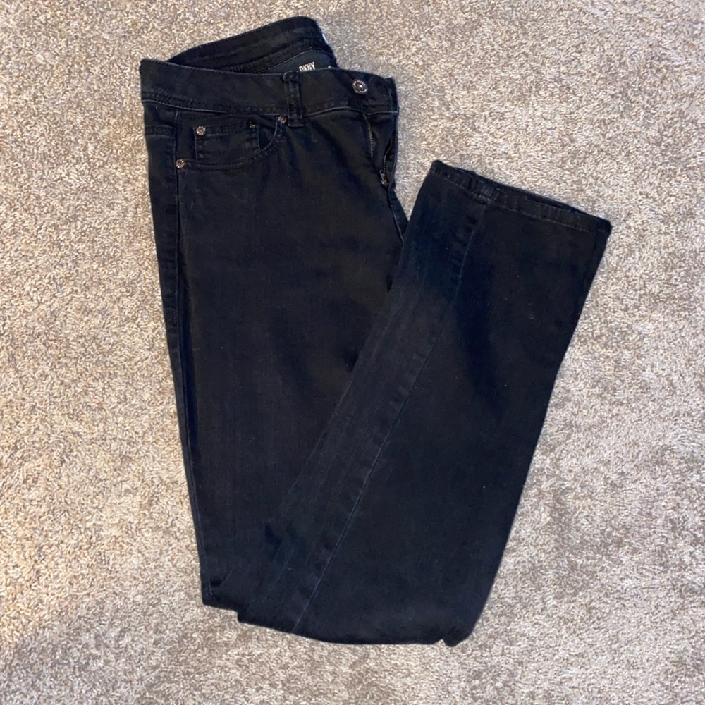 DKNY black skinny jeans